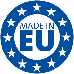 Made in the European Union icon. - 802977875