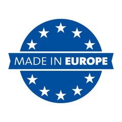 Made in the European Union icon. - 802977889