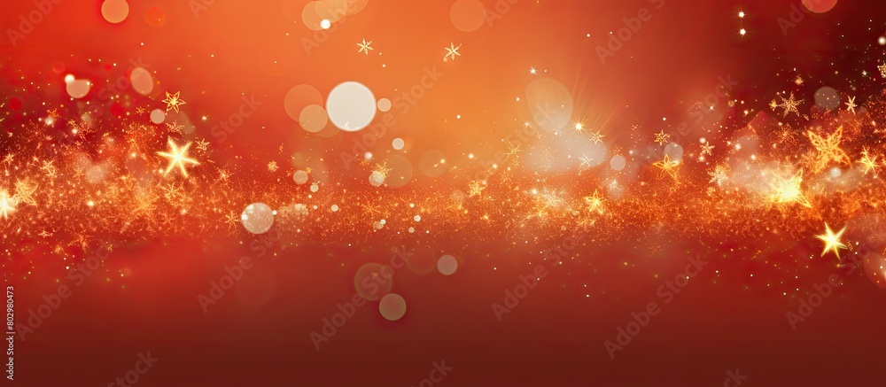 Aufkleber A festive background image for Christmas and New Year s holiday celebrations featuring ample space for adding your own text or images
