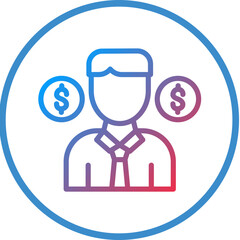 Embezzlement Icon Style