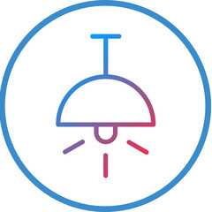 Pendant Light Icon Style © designing ocean