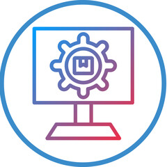 Computer Aided Manufacturing Icon Style