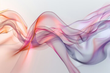 Abstract transparent material wavy background&nbsp;