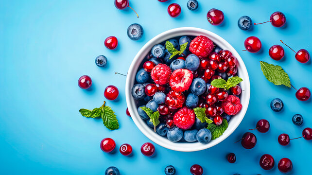 Beeren in einer Schalle 