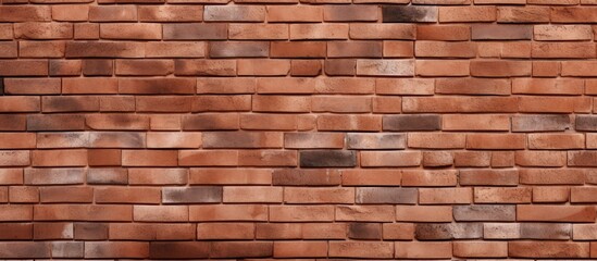 A brick texture in the background ideal for home or office design decoration with a copy space image
