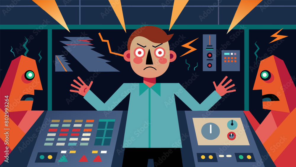 Poster as the fearbased control switchboard hums with activity a sense of unease and tension permeates the 