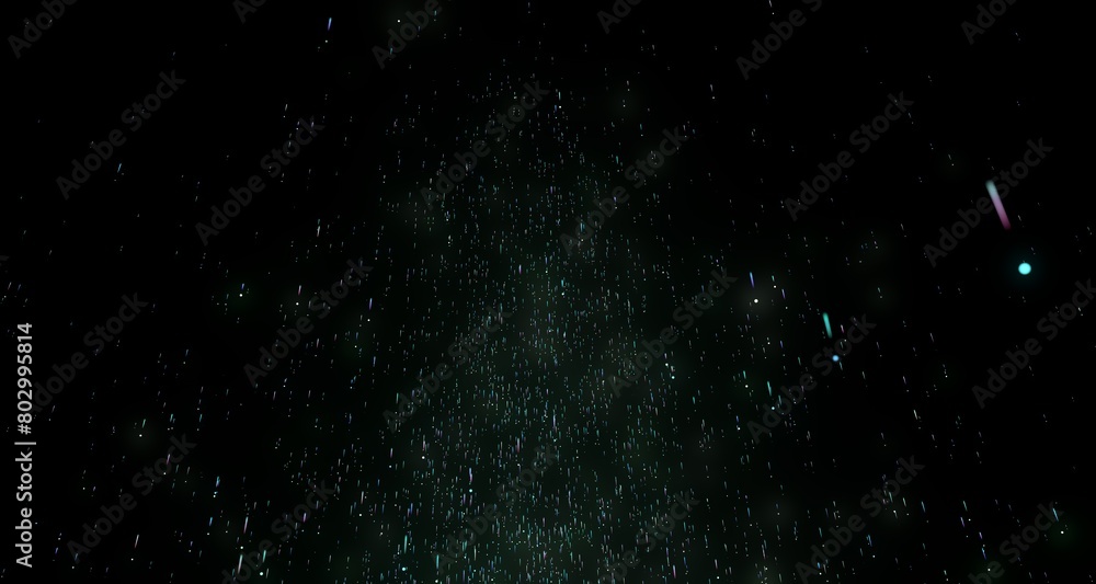 Poster light wave background, 3d Rendering, Abstract Background