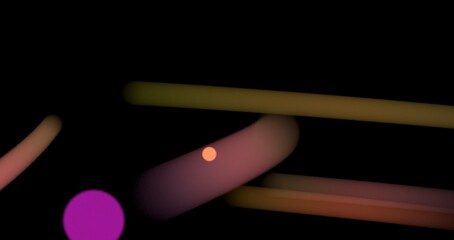 neon rays. Concept for big data, blockchain, cryptocurreny, internet, hyperspace and space travel