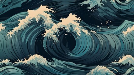 Blue Wave Design Vibrant Curves and Colorful Patterns for Dynamic Wallpaper, Colorful Wave Patterns A Design with Light and Motion for Backdrops and Banners, Light and Color in Motion Dynamic Wave