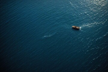 Obraz premium boat in the sea