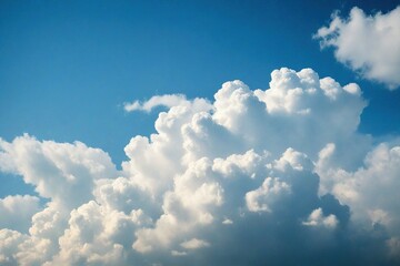 blue sky with clouds