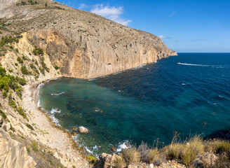 Cove in the province of Alicante, Spain, called 