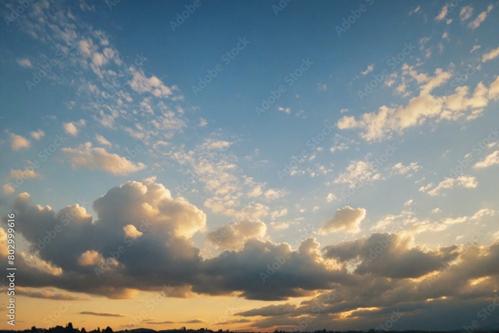 Canvas Prints clouds in the sky