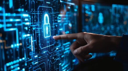 Deploy cyber safeguards and secure server measures in next-gen environments, using digital keys for enhanced lock security and code management.