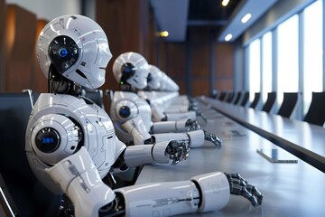 Robot Chatbots Facilitating Human Communication Through Advanced Language Processing and Intelligent Interfaces