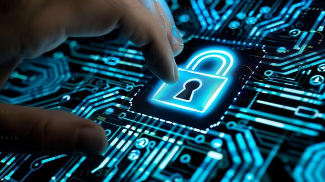 Combine biometric communication and data encryption to secure digital transactions, employing lock and key systems for enhanced data management security.