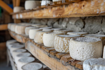 A goat cheese producer hosts farm tours and tastings - educating visitors on the cheese-making process from milk to market