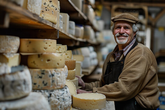 A goat cheese producer hosts farm tours and tastings - educating visitors on the cheese-making process from milk to market