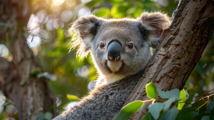 Fototapeta premium Koala in a tree