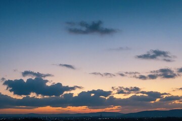 Fototapeta premium sunset over the sea