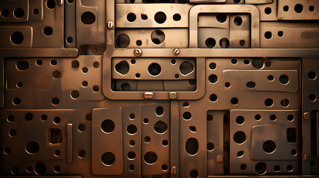 rusty metal background