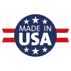 Icon MADE IN USA. Emblem United States of America - 803015826