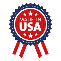Icon MADE IN USA. Emblem United States of America - 803015858