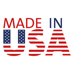 Icon MADE IN USA. Emblem United States of America - 803015864