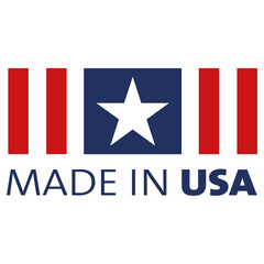 Icon MADE IN USA. Emblem United States of America - 803015882