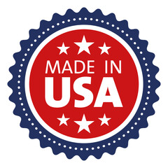 Icon MADE IN USA. Emblem United States of America - 803015891