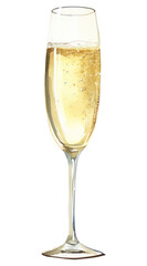 PNG Champagne drink glass wine.