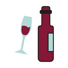 wine icon vektor