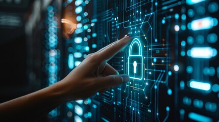 Enhance digital safety with encryption technology in secure infrastructure settings, using cybersecurity measures and virtual protection to safeguard personal data across the network.