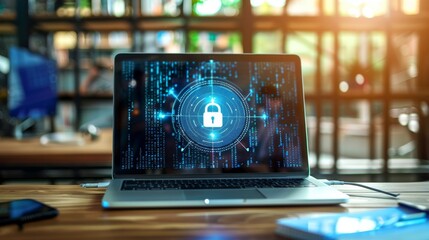 Protect digital transactions with cyber defense measures, using security locks and network protections to ensure data integrity and secure user interactions.