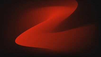 abstract grainy red background with curve lines