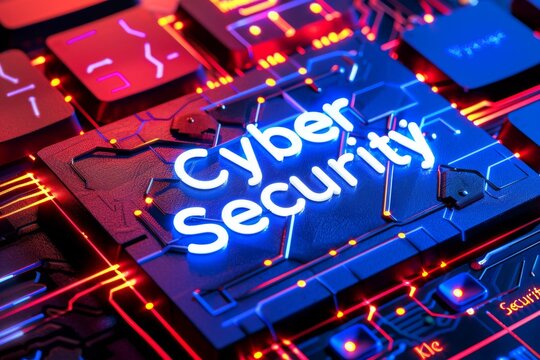 Implement secure data privacy and binary encryption measures in cyber environments, integrating infrastructure symbols and phishing protection to safeguard business operations.