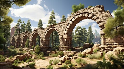 Obraz premium aqueduct