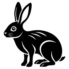 Hare logo icon vector