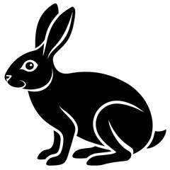 Hare vector icon illustration