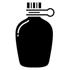 Canteen  Icon Element For Design