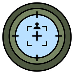 Reconnaissance  Icon Element For Design