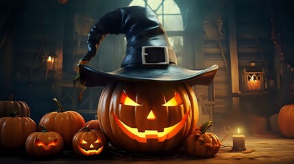 halloween pumpkin lantern