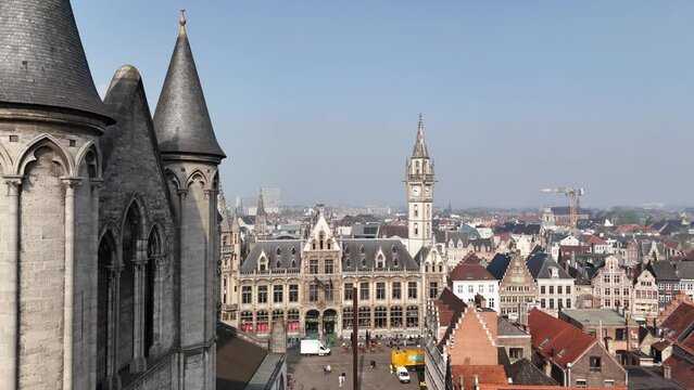 City Symphony: A Birds Eye Ballet Over Ghent