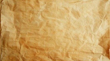 An overhead shot of blank parchment paper,showcasing its timeless charm and subtle texture