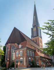 St. James' Church (German: Hauptkirche St. Jacobi) is one of the five principal churches (Hauptkirchen) of Hamburg. In 1529, it became a Lutheran church