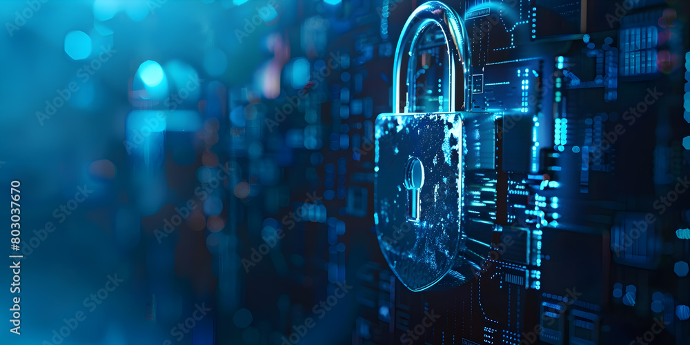 Sticker cyber security banner secure connection banner cybersecurity banner data protection banner cyber sec