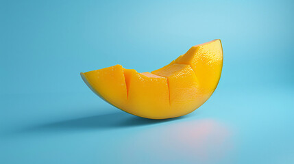 Tropical Temptation: Juicy Mango Slice