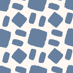 Seamless pattern with a simple abstract drawing