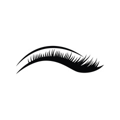 eyelashes icon vektor