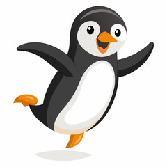Penguin vector art illustration (39)